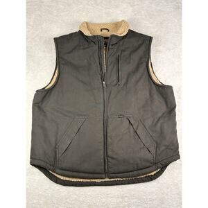 Lee Premium Select Vest Mens XL Sherpa Lined Cotton Twill Workwear Jacket